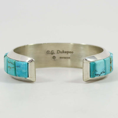 Turquoise Cuff by Michael and Causandra Dukepoo - Garland's