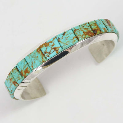 Kingman Turquoise Cuff by Michael and Causandra Dukepoo - Garland's
