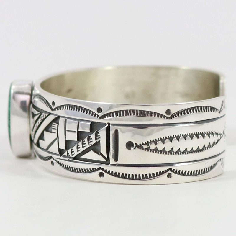 Broken Arrow Turquoise Cuff by Peter Nelson - Garland&
