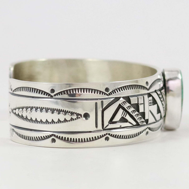 Broken Arrow Turquoise Cuff by Peter Nelson - Garland&
