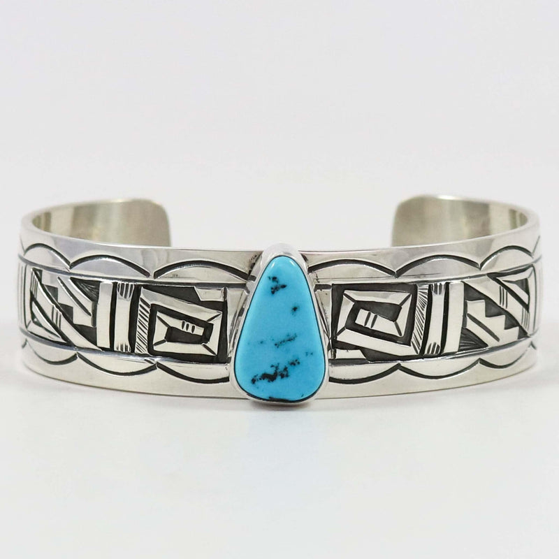 Kingman Turquoise Cuff by Peter Nelson - Garland&
