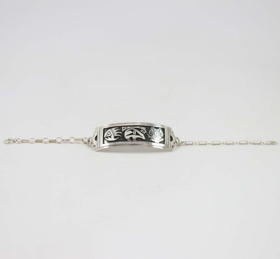 Bear Link Bracelet by Berra Tawahongva - Garland's