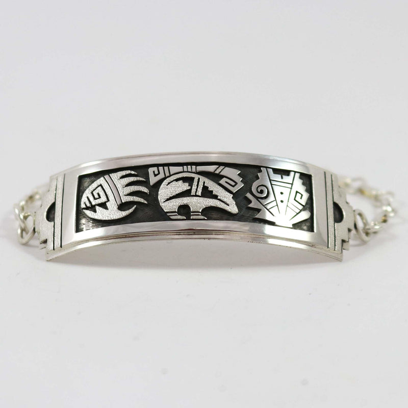 Bear Link Bracelet by Berra Tawahongva - Garland&