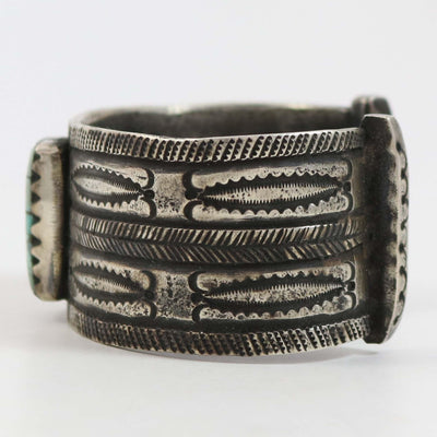 Turquoise and Spiny Oyster Cuff by Jock Favour - Garland's