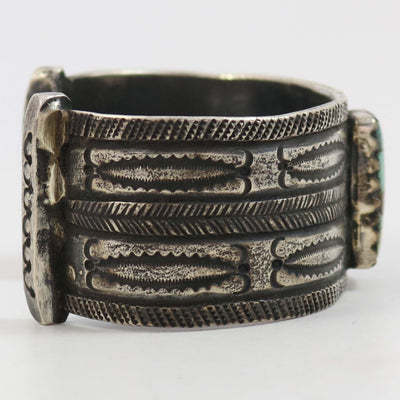 Turquoise and Spiny Oyster Cuff by Jock Favour - Garland's