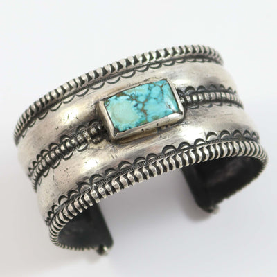 Kingman Turquoise Cuff by Jock Favour - Garland's