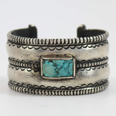Kingman Turquoise Cuff by Jock Favour - Garland's