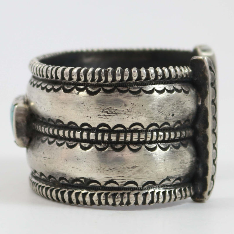Kingman Turquoise Cuff by Jock Favour - Garland&