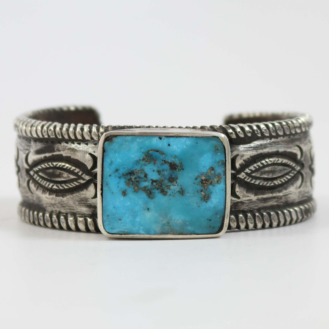 Blue Gem Turquoise Cuff by Jock Favour - Garland's