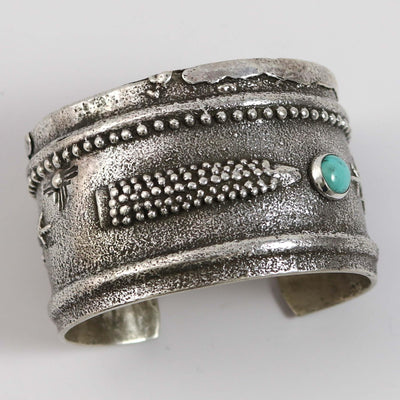 Turquoise Corn Cuff by Anthony Lovato - Garland's