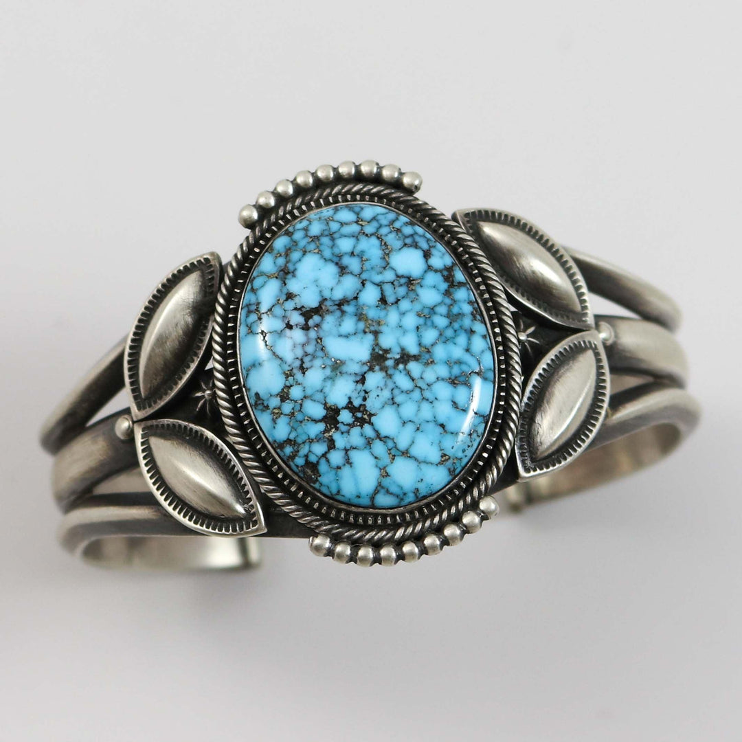 Kingman Turquoise Cuff by Steve Arviso - Garland's