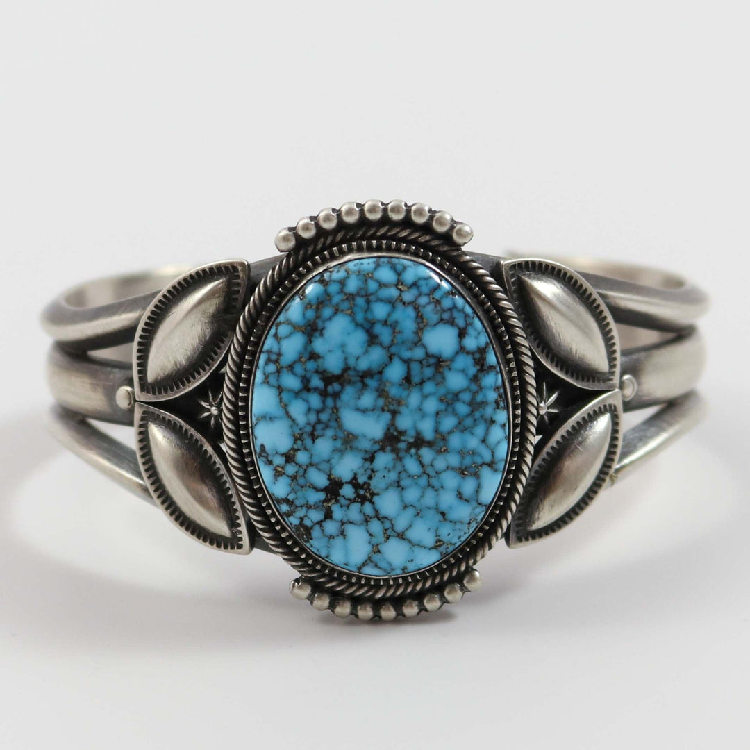 Kingman Turquoise Cuff by Steve Arviso - Garland's