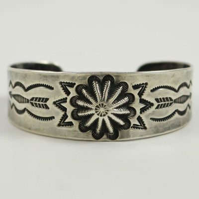 1950s Silver Cuff by Vintage Collection - Garland's