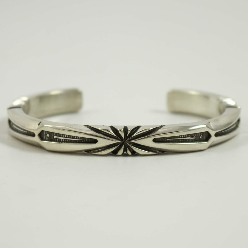 Silver Cuff by Norman Bia - Garland&