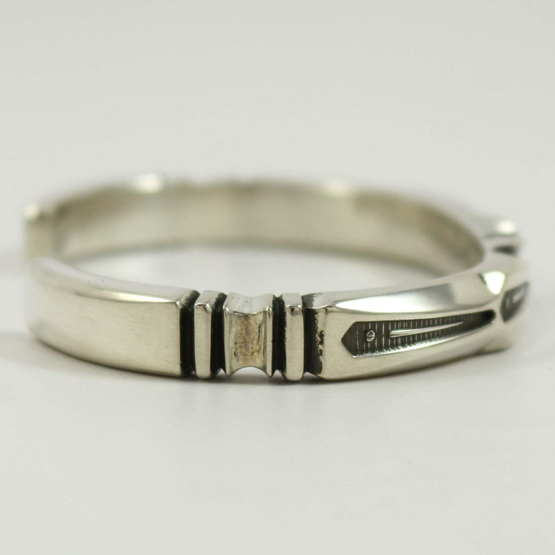 Silver Cuff by Norman Bia - Garland&
