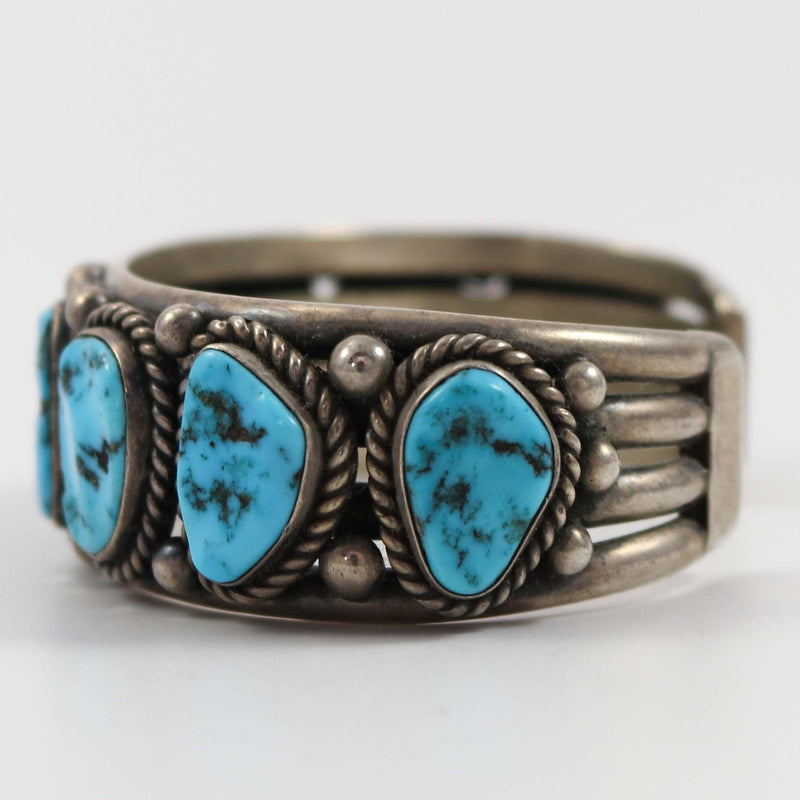 1970s Sleeping Beauty Turquoise Cuff by Vintage Collection - Garland&