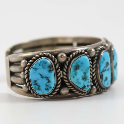 1970s Sleeping Beauty Turquoise Cuff by Vintage Collection - Garland's