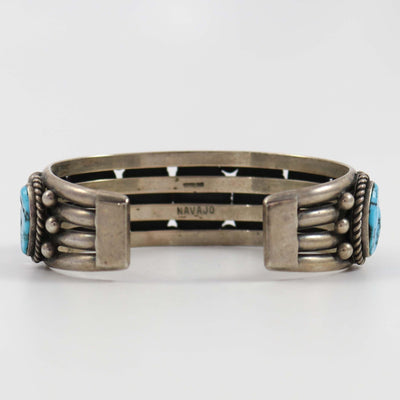 1970s Sleeping Beauty Turquoise Cuff by Vintage Collection - Garland's