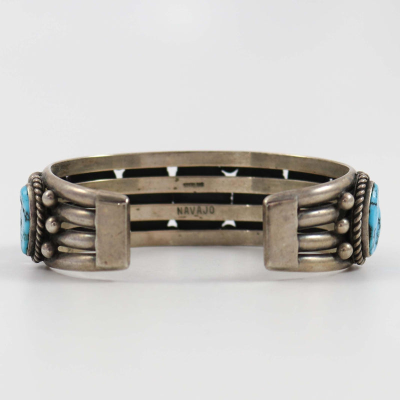 1970s Sleeping Beauty Turquoise Cuff by Vintage Collection - Garland&