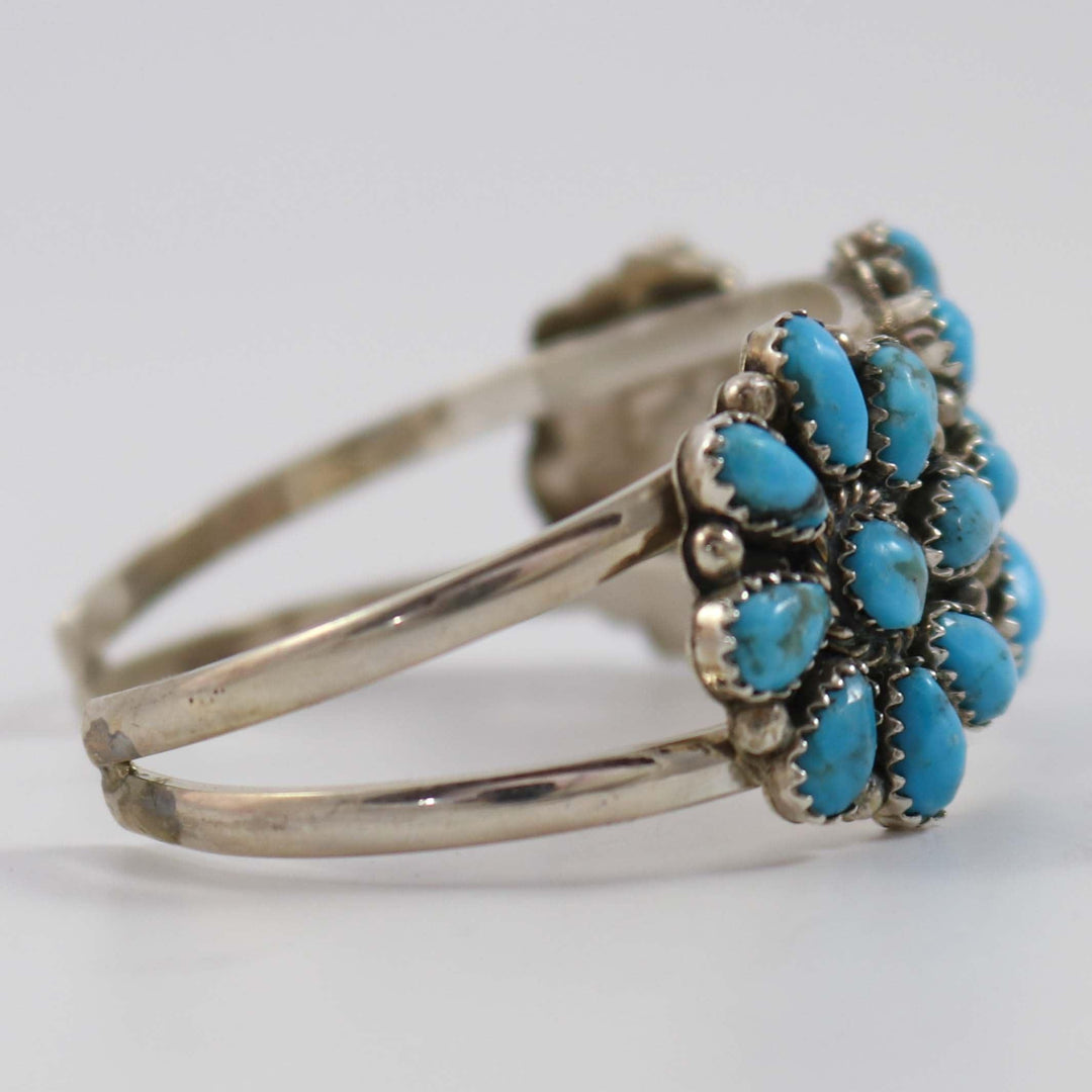 Kingman Turquoise Cuff by Fannie Begay - Garland's