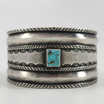 Apache Blue Turquoise Cuff by Jesse Robbins - Garland's