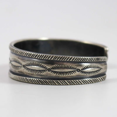 Coin Silver Cuff by Jesse Robbins - Garland's