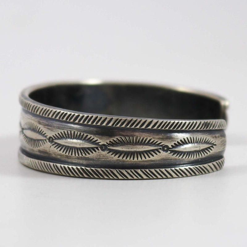 Coin Silver Cuff by Jesse Robbins - Garland&