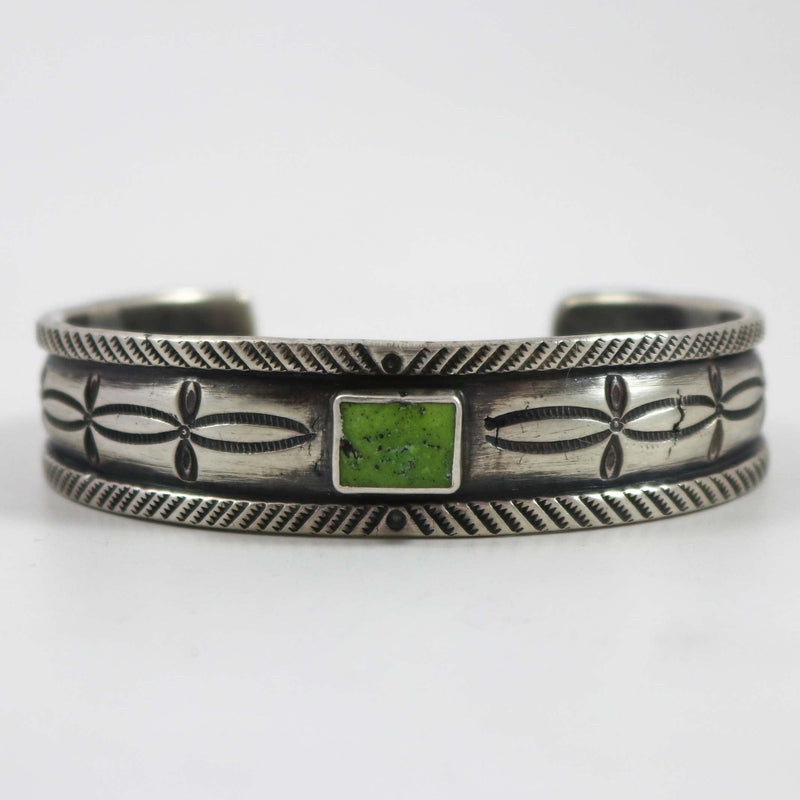 Orvil Jack Turquoise Cuff by Jesse Robbins - Garland&