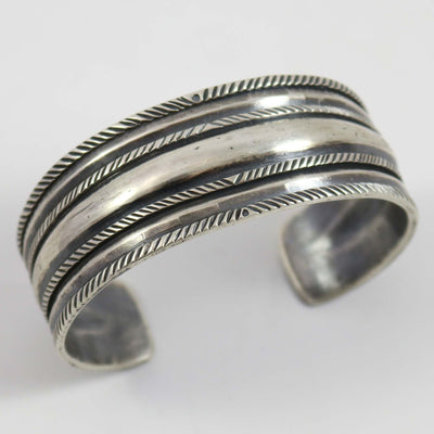 Coin Silver Cuff by Jesse Robbins - Garland's