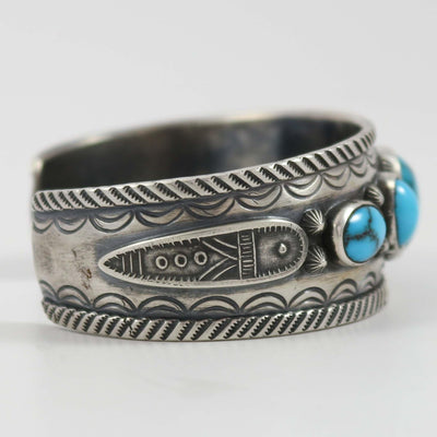 Persian Turquoise Cuff by Jesse Robbins - Garland's