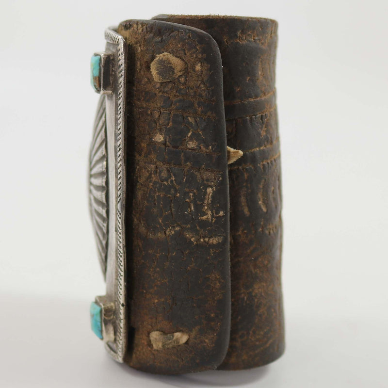 Kingman Turquoise Ketoh Bracelet by Jock Favour - Garland&