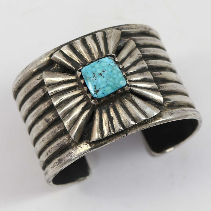 Kingman Turquoise Cuff by Jock Favour - Garland's