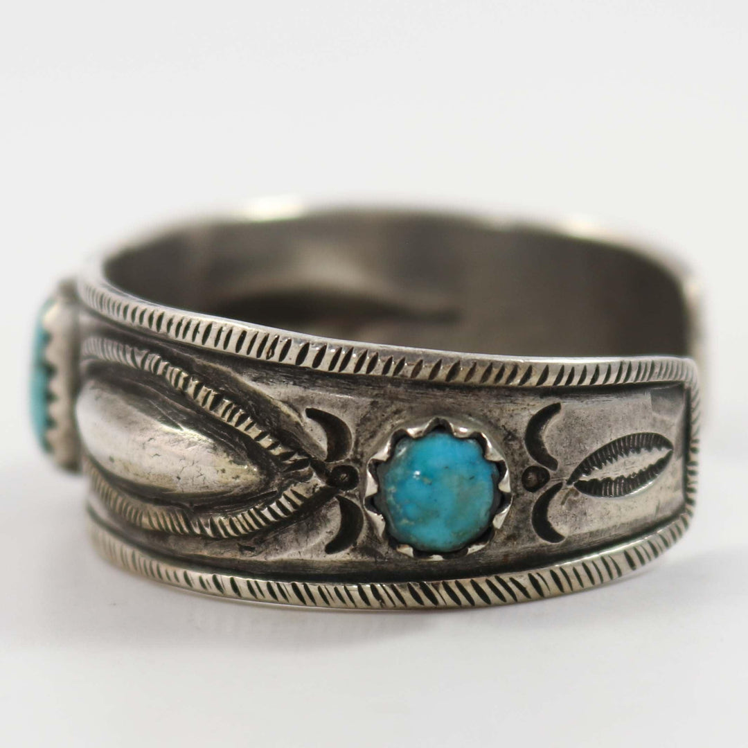 Kingman Turquoise Cuff by Jock Favour - Garland's