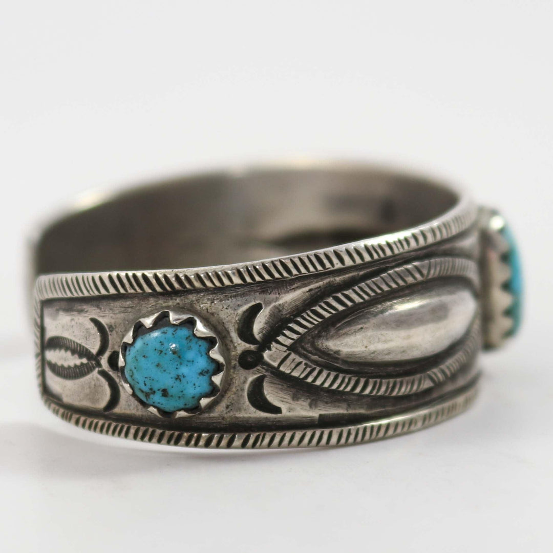 Kingman Turquoise Cuff by Jock Favour - Garland's