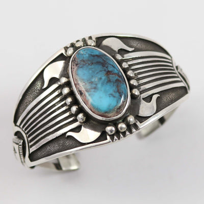 Bisbee Turquoise Cuff by Arland Ben - Garland's