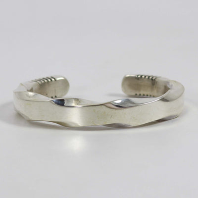 Silver Flow Cuff