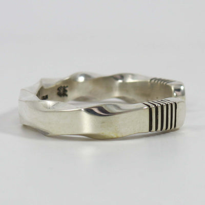 Silver Flow Cuff