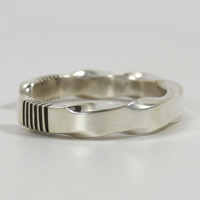 Silver Flow Cuff