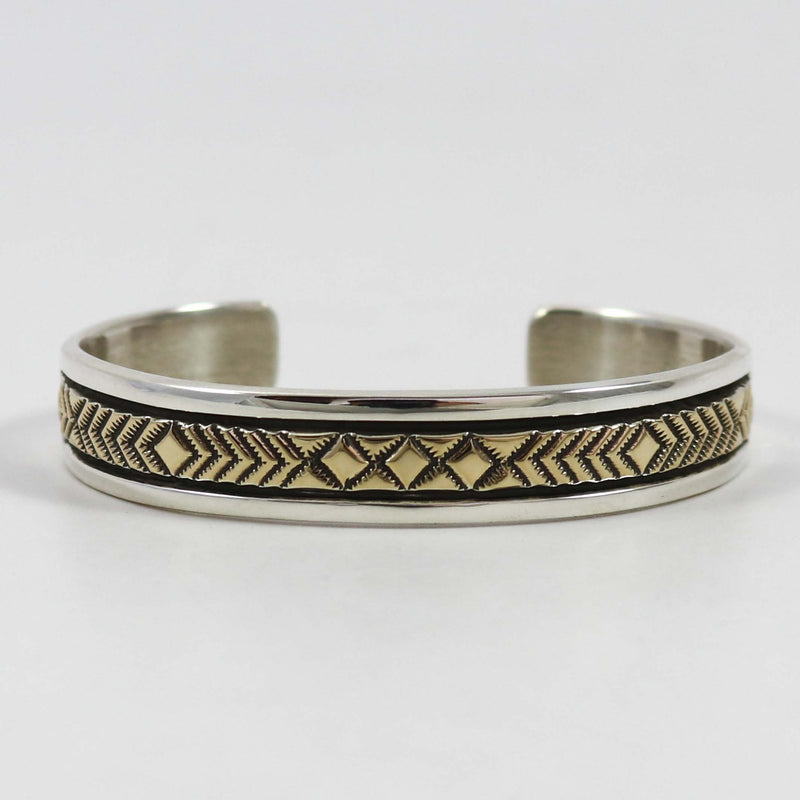 Silver and Gold Cuff