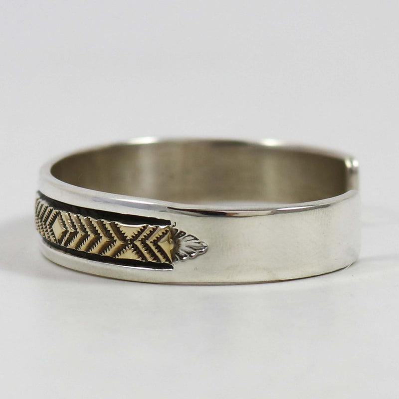 Silver and Gold Cuff