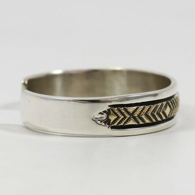 Silver and Gold Cuff
