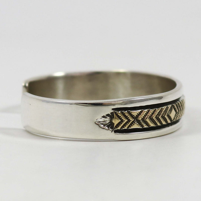 Silver and Gold Cuff