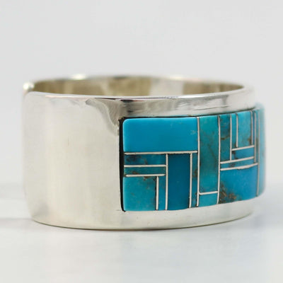 Turquoise Inlay Cuff