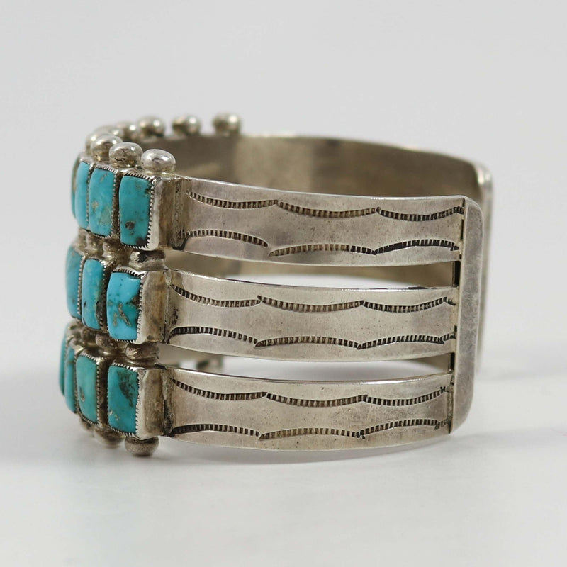 1940s Turquoise Row Bracelet