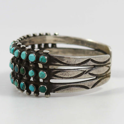 1940s Turquoise Row Bracelet