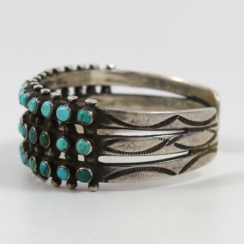 1940s Turquoise Row Bracelet