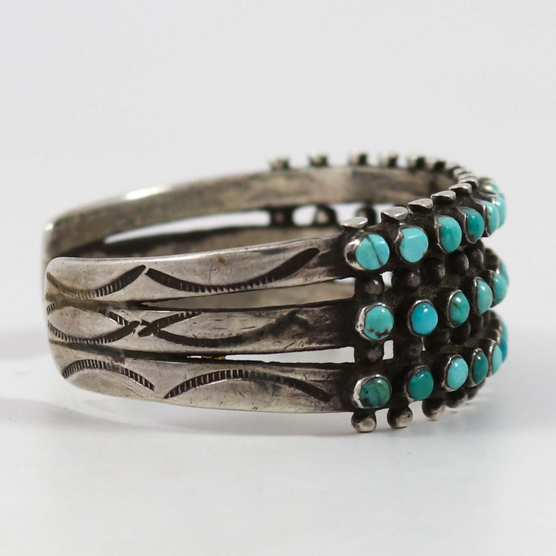 1940s Turquoise Row Bracelet