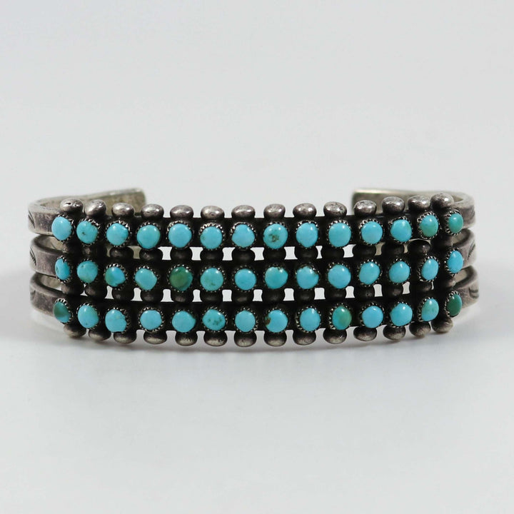 1940s Turquoise Row Bracelet