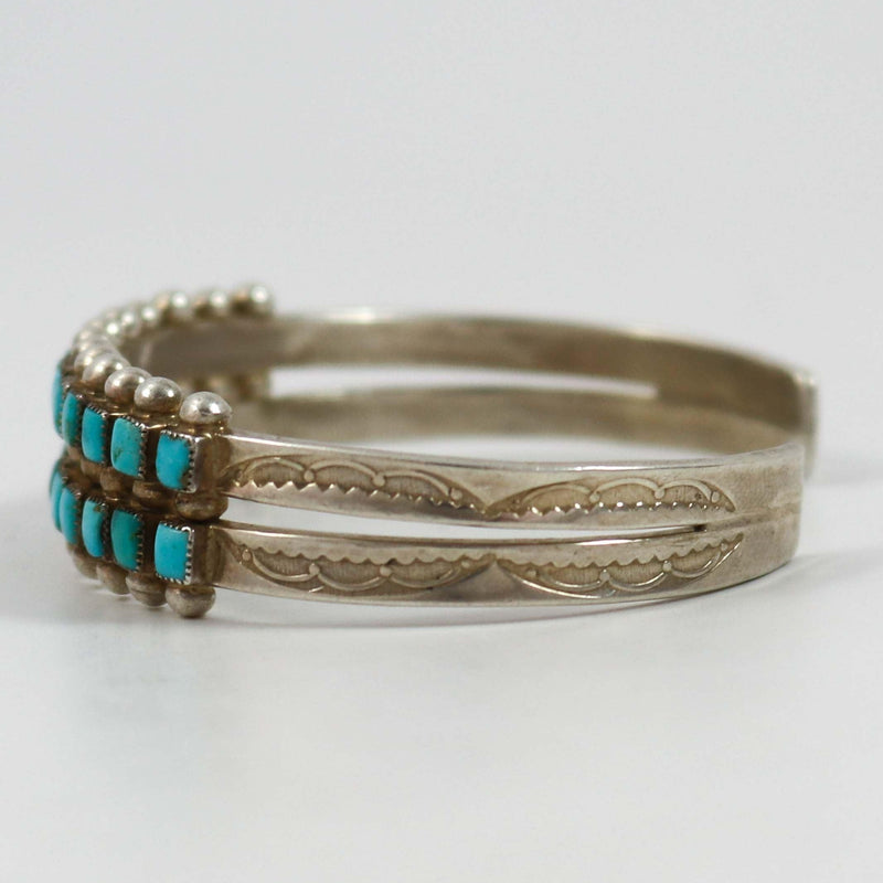 1940s Turquoise Row Bracelet