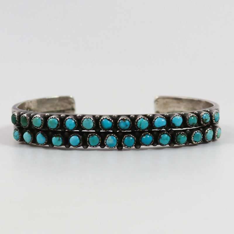 1940s Turquoise Row Bracelet